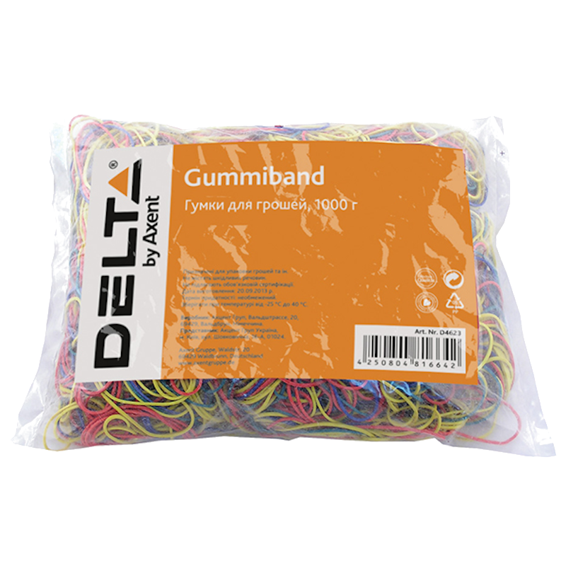 Гумки для банкнот DELTA (D4623)